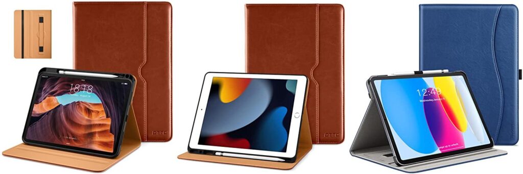 leather case for ipad combined image