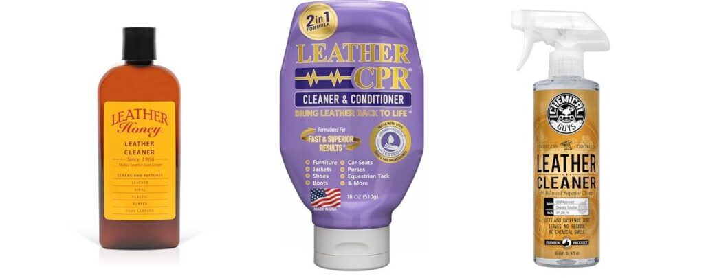 leather cleaner for white sofa combined image