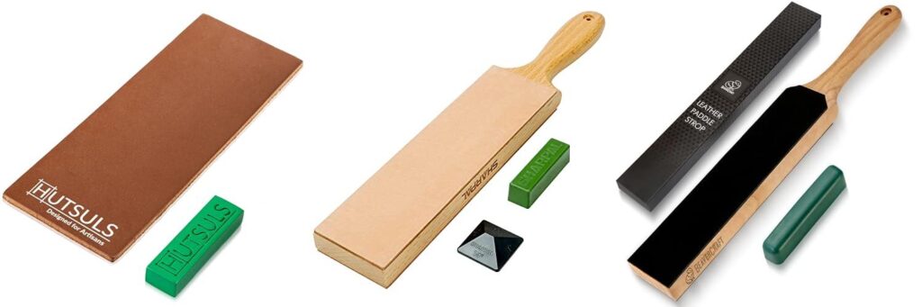 leather for stropping combined image