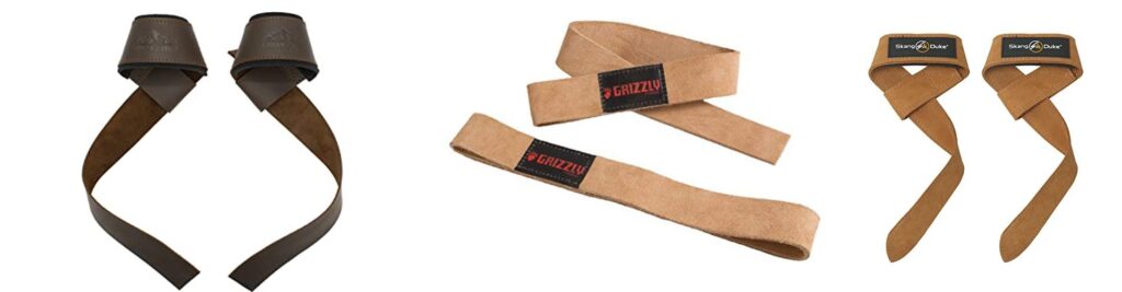 leather lifting straps combined image