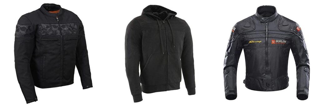 leather riding jacket combined image