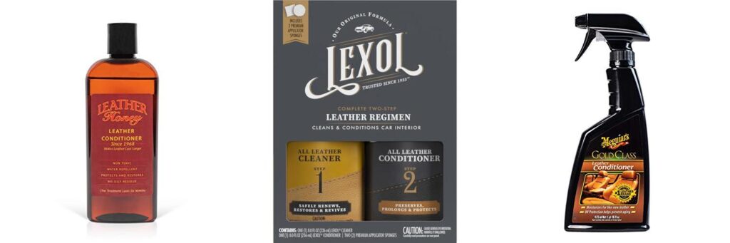 leather seat conditioner combined image
