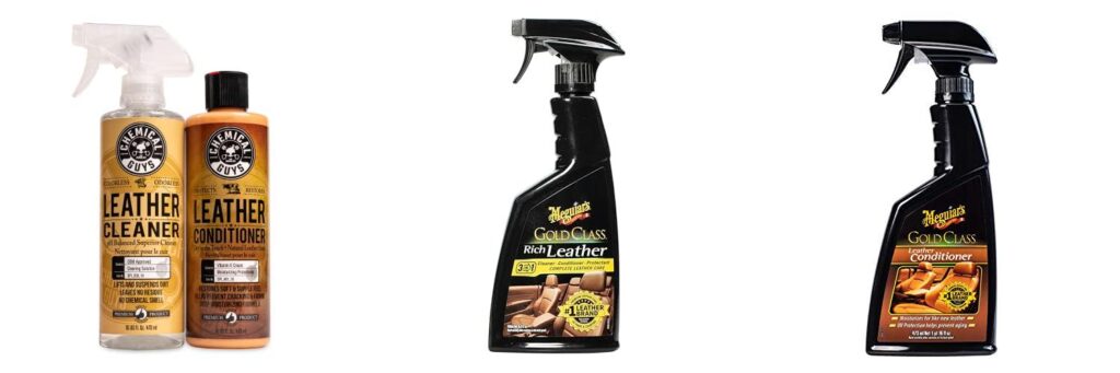 leather treatment for cars combined image