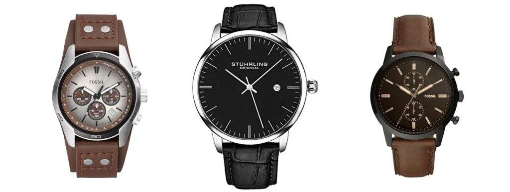 leather watch brands combined image