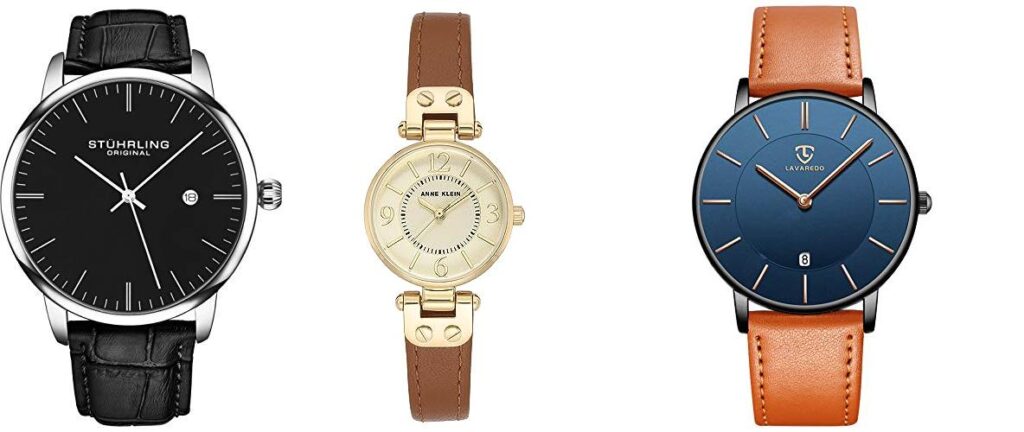 leather watches combined image