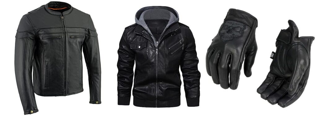 motorcycle leathers combined image