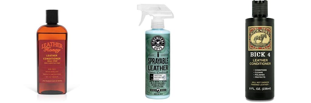 smelling leather conditioner combined image