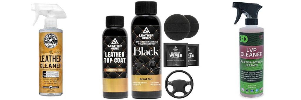 Cleaner For Leather Steering Wheel combined image