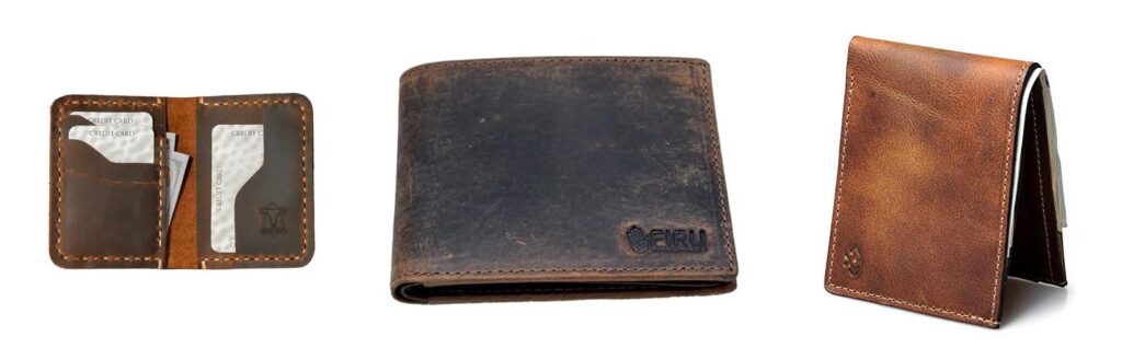 Handmade Leather Wallets combined image