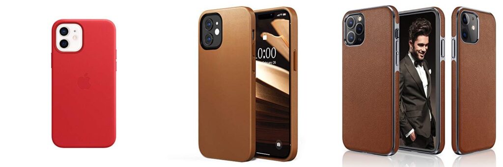 Iphone 12 Leather Cases combined image