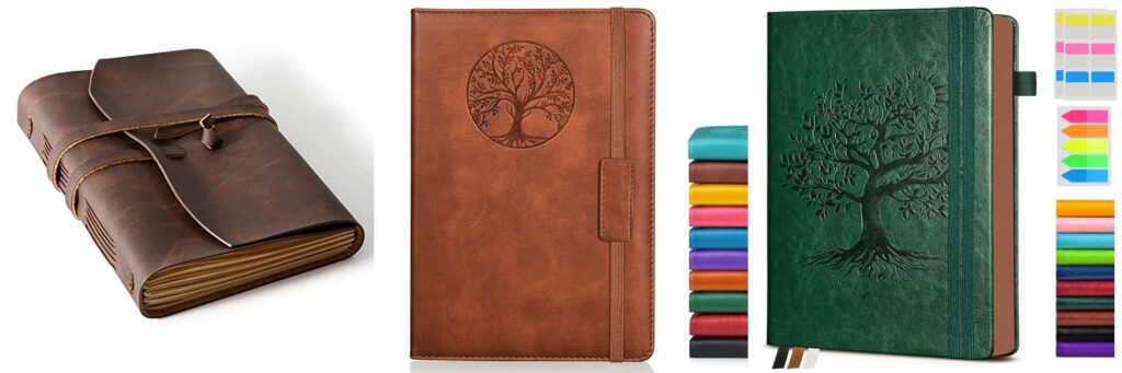 Leather Bound Journals combined image