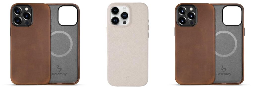 Leather Case Iphone combined image