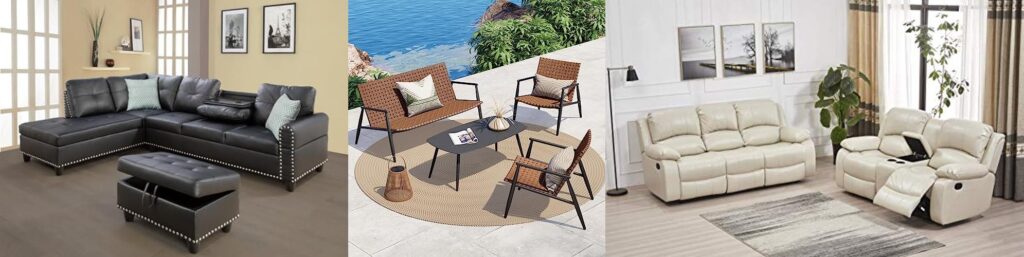 Leather Furniture Deals combined image
