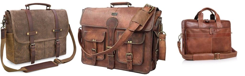 MenS Leather Bag combined image