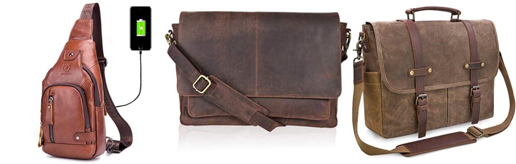 Mens Leather Bags combined image