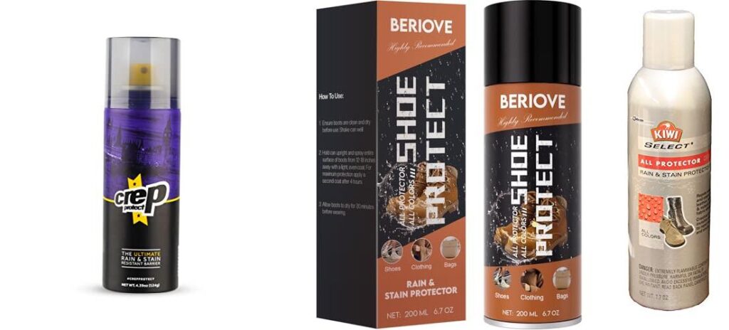 Waterproof Spray For Leather Shoes combined image