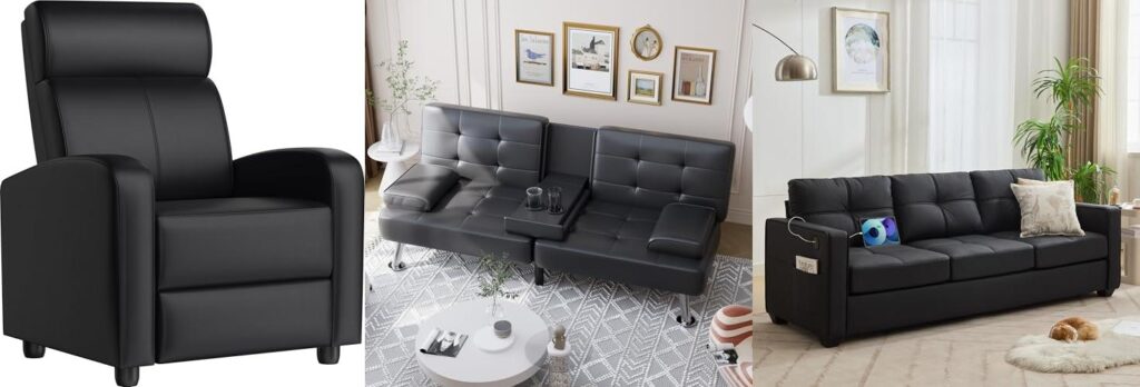 Deals On Leather Sofas combined image