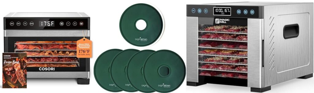 Dehydrator For Fruit Leather combined image