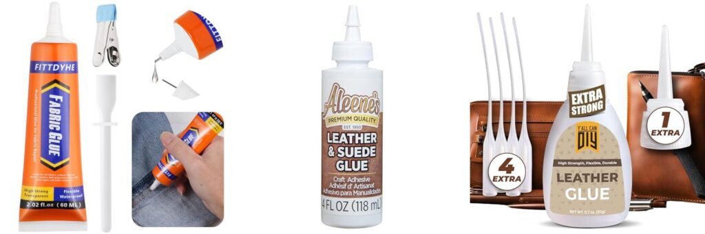 Fabric Glue For Leather combined image