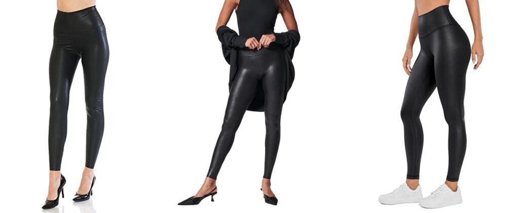 Faux Leather Leggings combined image
