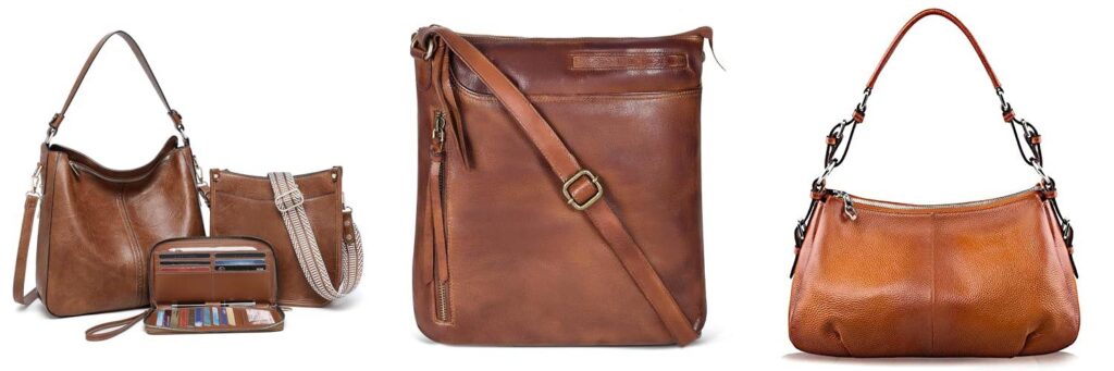 Leather Bags For Ladies combined image