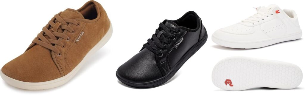 Leather Barefoot Shoes combined image