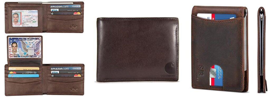 Leather Billfold combined image