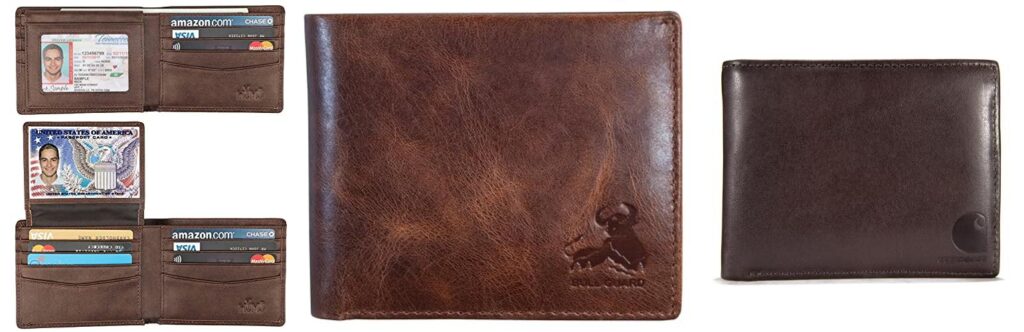 Leather Billfolds combined image
