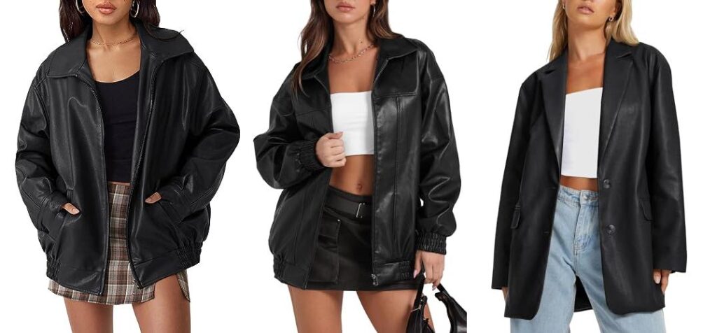 Leather Coat combined image