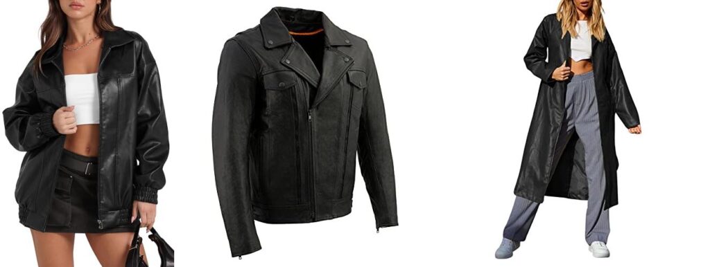 Leather Coats combined image