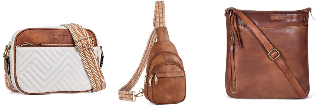 Leather Crossbody combined image