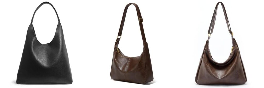 Leather Hobo Bags combined image