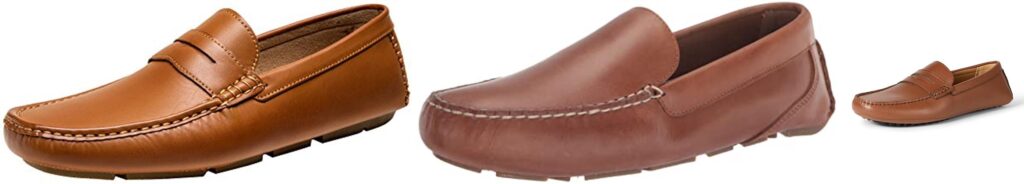 Leather Loafers Mens combined image