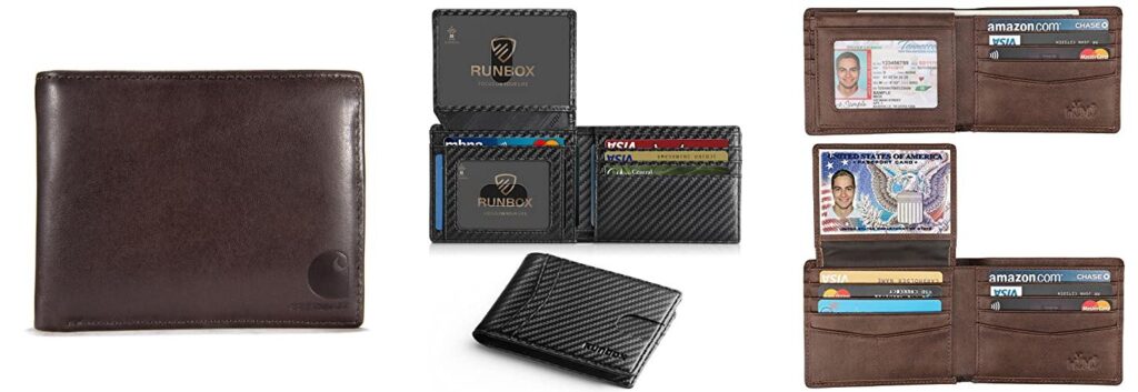Leather Mens Wallets combined image