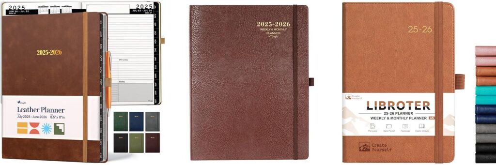 Leather Planner combined image