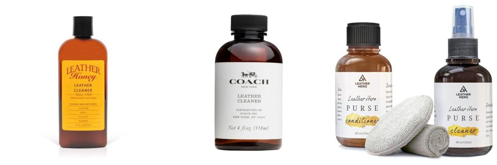 Leather Purse Cleaner combined image