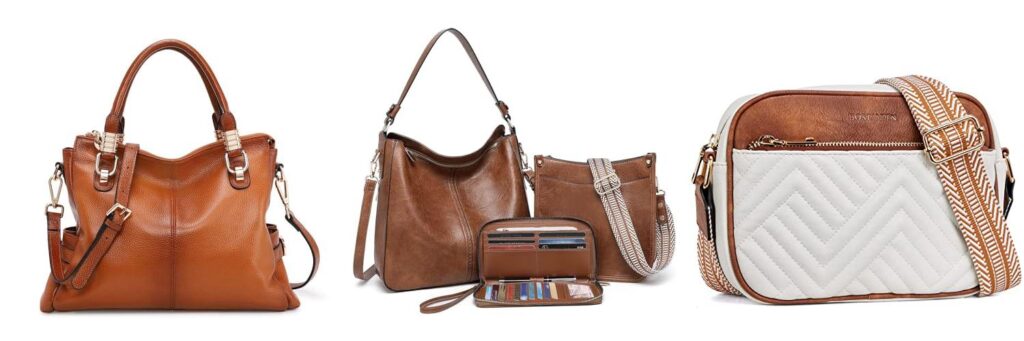 Leather Purses combined image