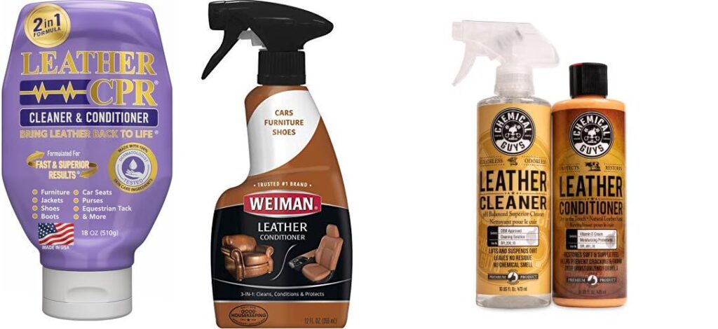 Leather Settee Cleaner combined image