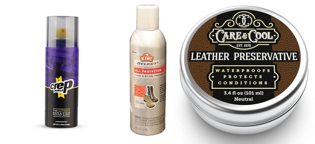 Leather Shoe Protectant combined image