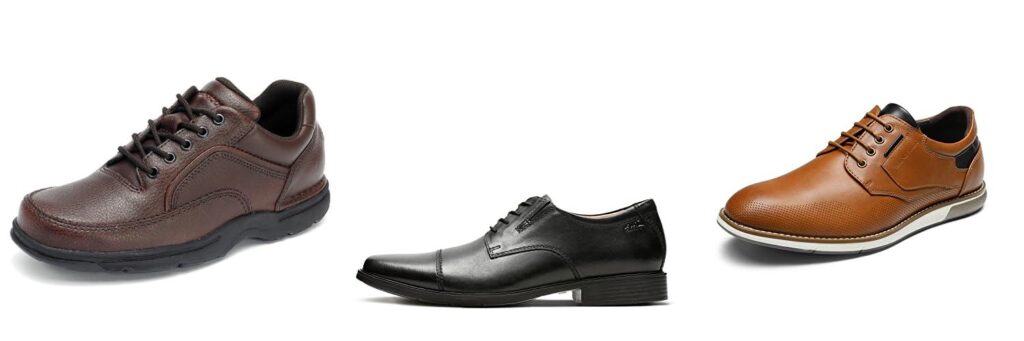 Leather Shoes For Men combined image