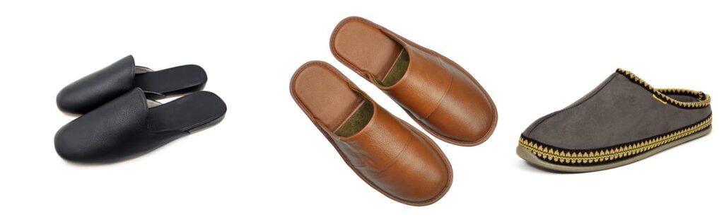 Leather Slippers combined image
