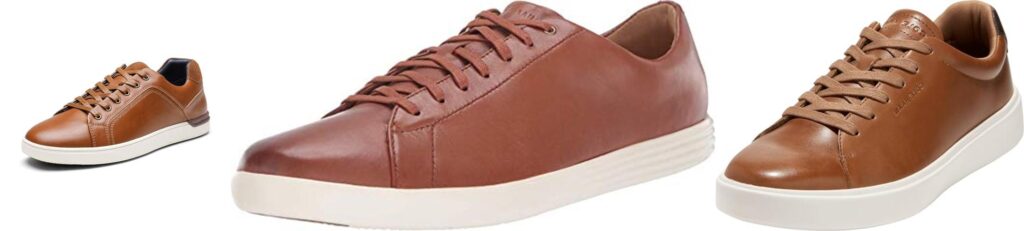 Leather Sneakers For Men combined image