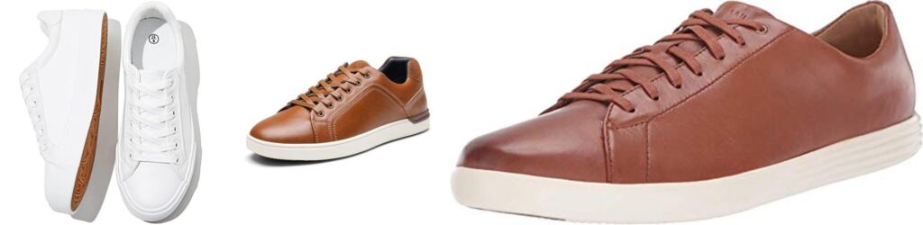 Leather Sneakers combined image