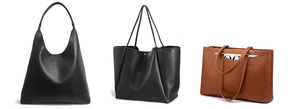 Leather Tote Bag combined image