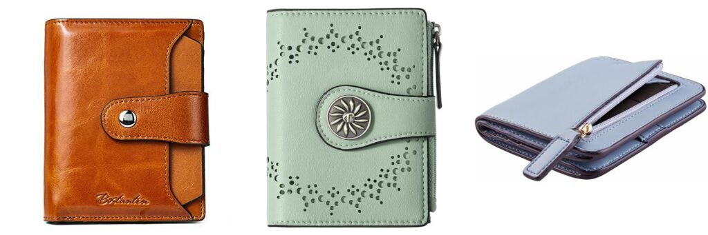 Leather Wallets Women combined image
