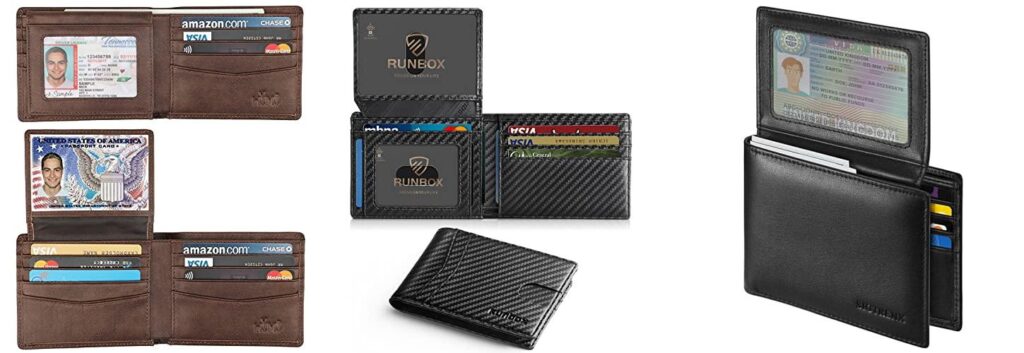 Men Leather Wallets combined image