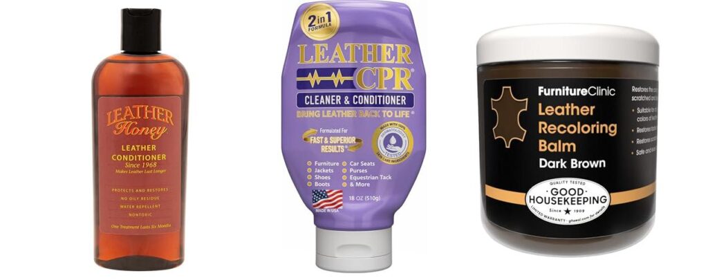 Product To Restore Leather Furniture combined image