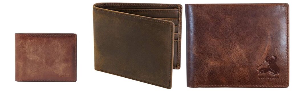 Quality Mens Leather Wallet combined image