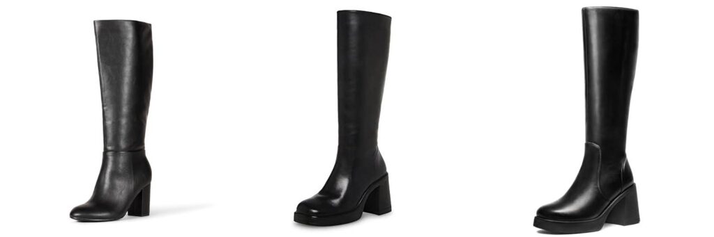 Tall Leather Boots combined image
