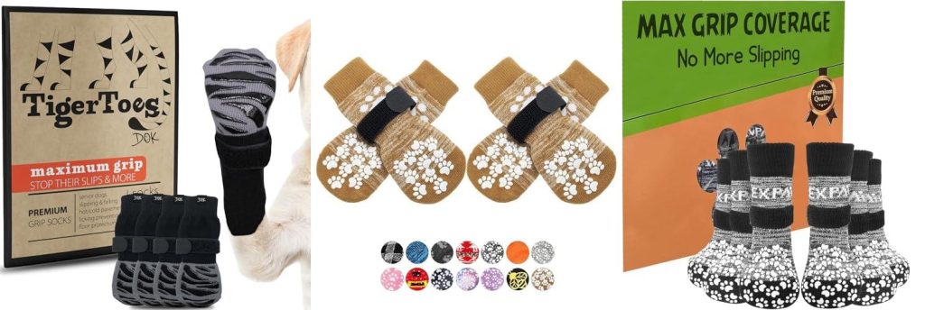 Dog Shoes For Slippery Floors combined image